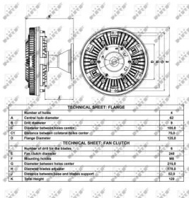 WILMINK GROUP wg1720733 -  Сцепление, вентилятор радиатора
